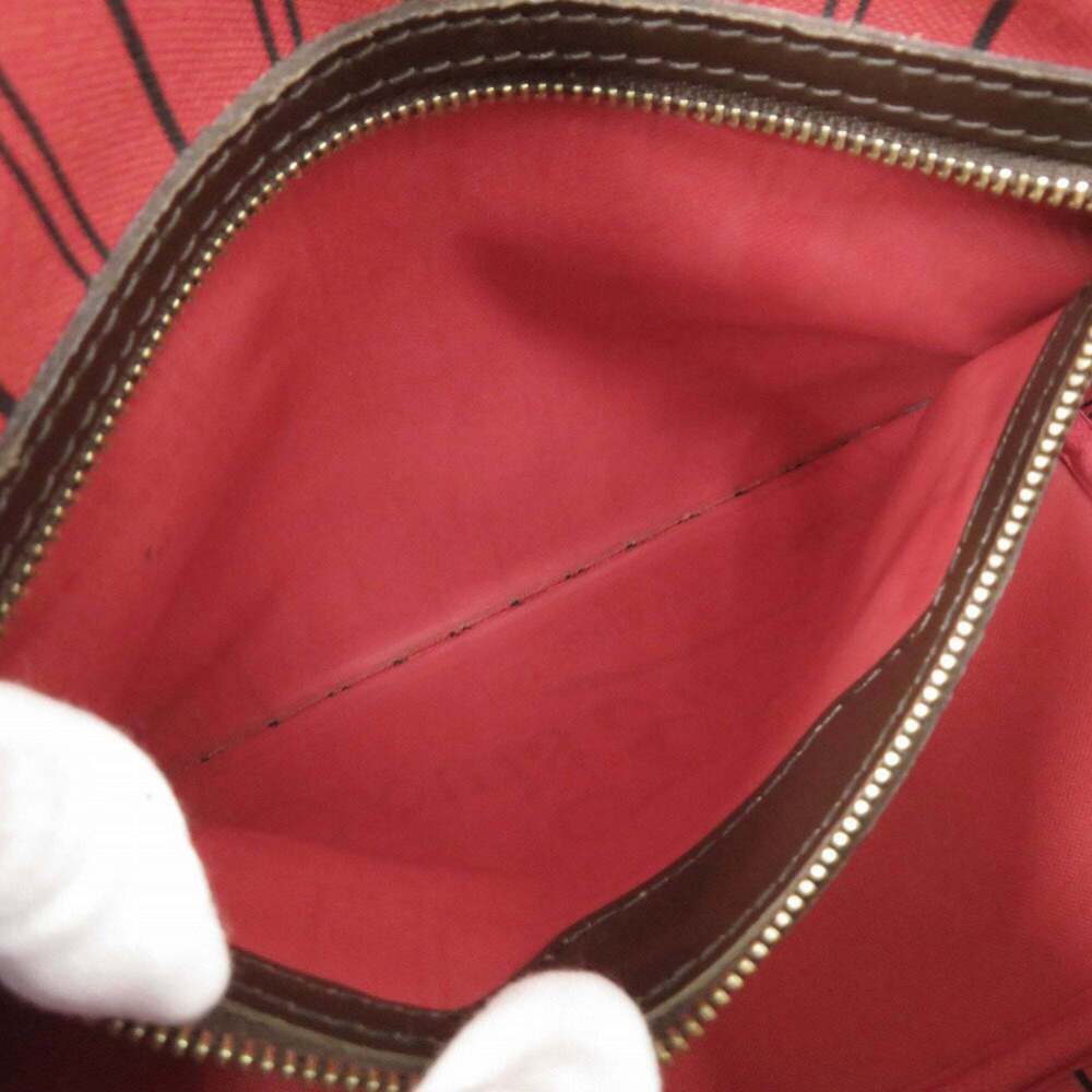 LOUIS VUITTON Brown Damier Neverfull PM Tote Bag - Picture 7 of 10